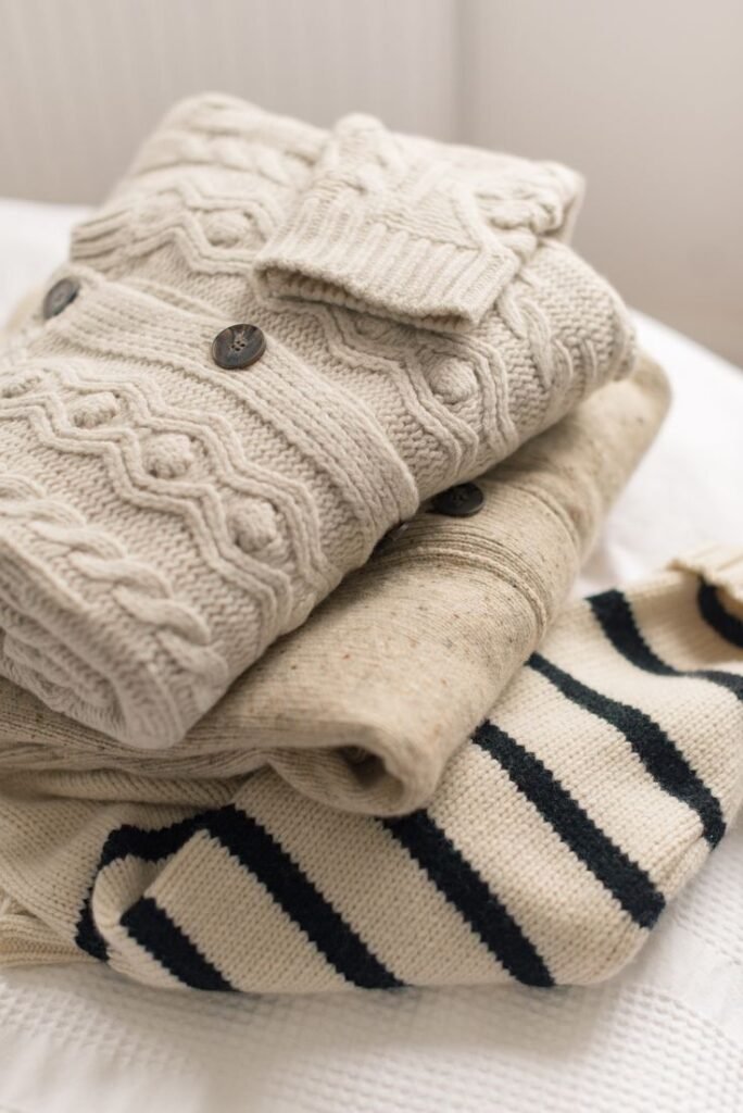 Women sweater collection store in Tirur variety of knitted sweaters